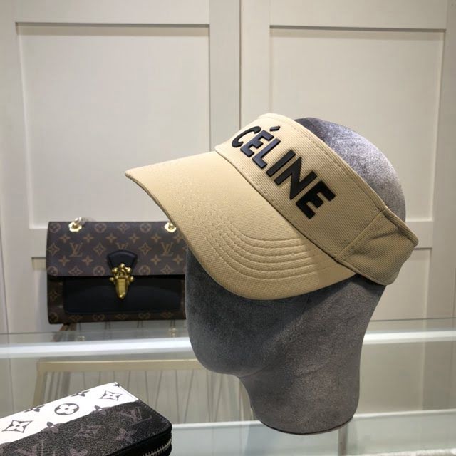 CELINE女士帽子 賽琳空頂遮陽帽  mm1165