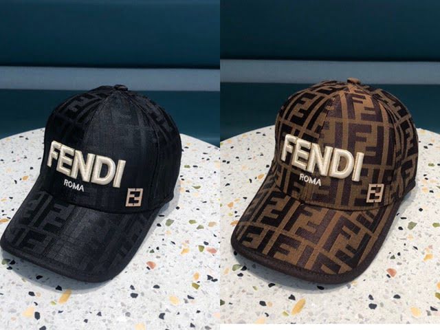 Fendi爆款帽子 芬迪春夏新款國潮刺繡字母棒球帽 Fendi情侶帽韓版遮陽兔八哥鴨舌帽  mm1282