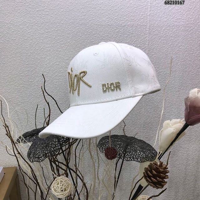 Dior男女同款帽子 迪奧老花字母磨花棒球帽鴨舌帽  mm1417