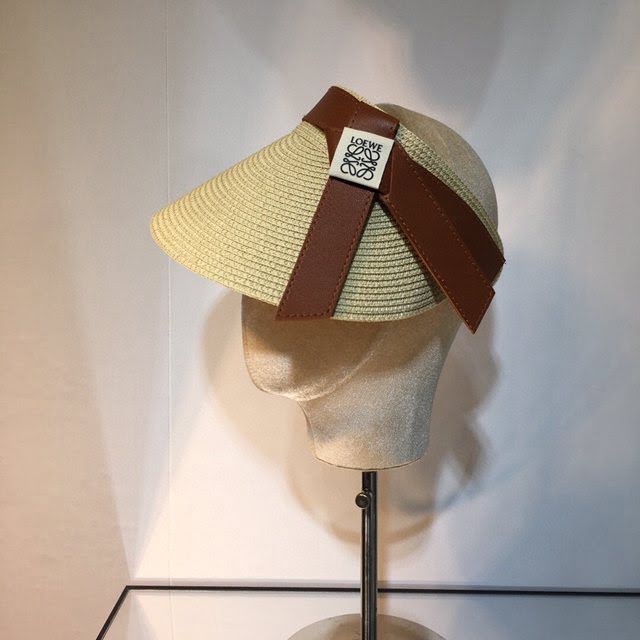 LOEWE新品女士帽子 羅意威可折疊空頂帽  mm1505