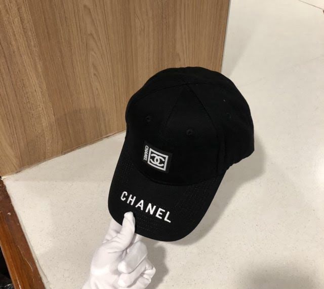 Chanel男女同款帽子 香奈兒經典黑白鴨舌帽棒球帽  mm1584