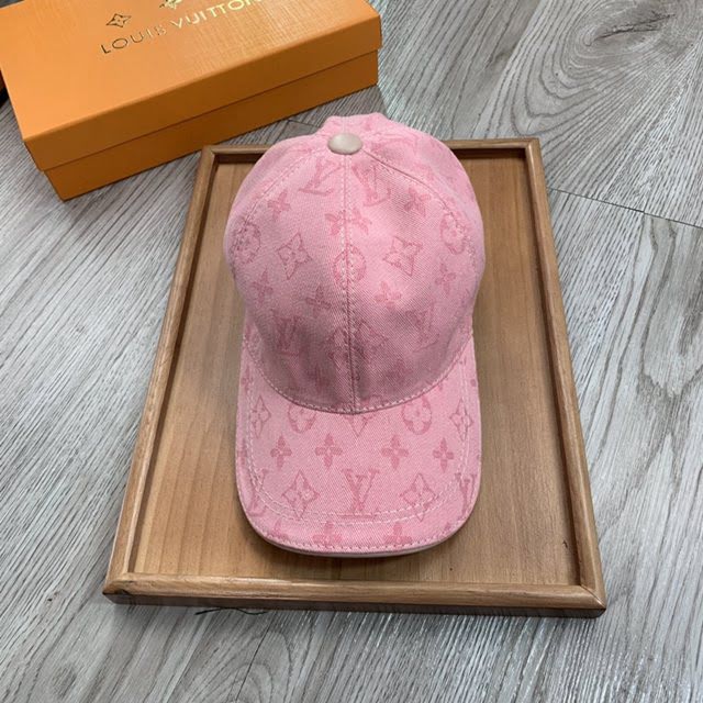 LV男女同款帽子 路易威登印花棒球帽鴨舌帽  mm1768