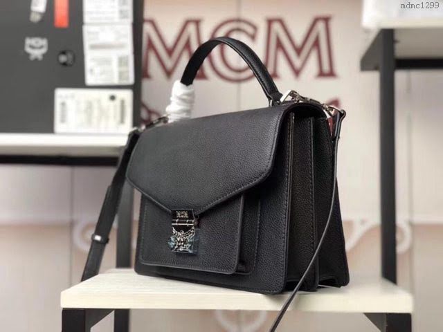 MCM女包 原單 6236 MCM新品 Patricia風琴式郵差包 MCM手提包 女手拎包 MCM單肩斜挎包  mdmc1299