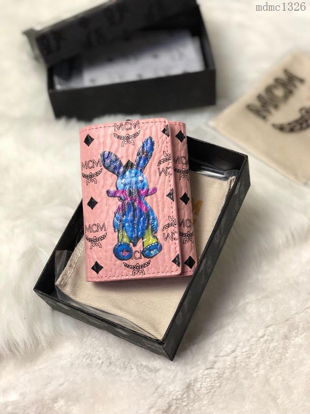 MCM鑰匙包 原單 rabbit兔子鑰匙包 3D絲印兔子 MCM女包  mdmc1326