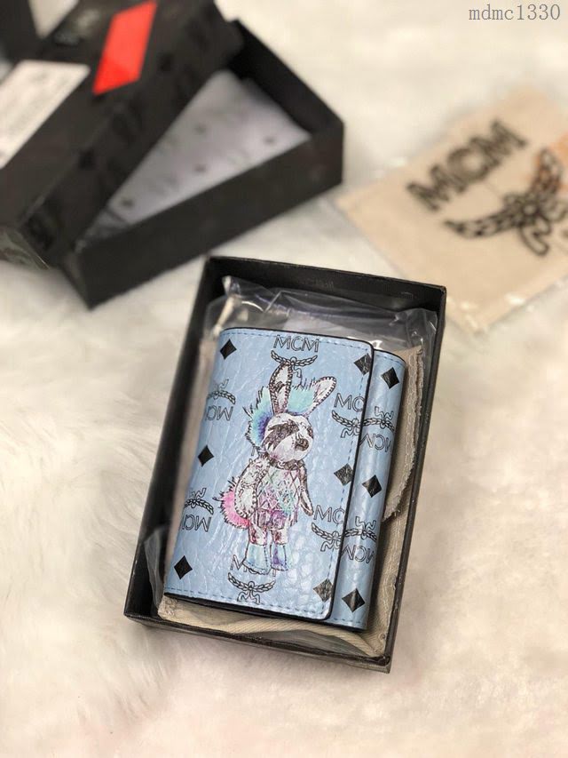 MCM鑰匙包 原單 rabbit兔子鑰匙包 3D絲印兔子 MCM女包  mdmc1330