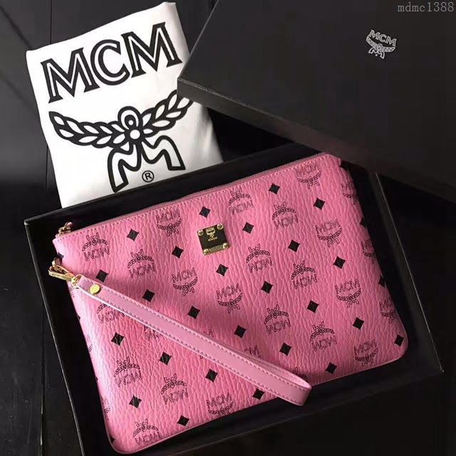 MCM手包 原單 2153 MCMSTARP經典簡約手拿包 配手拎帶子 MCM女包 手拿包  mdmc1388