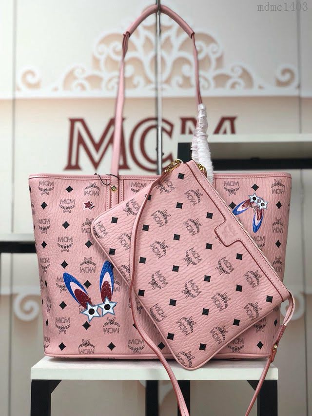 MCM女包 原單 6268 Mille子母購物袋 搭配小包 MCM女手提袋 MCM肩背包  mdmc1403