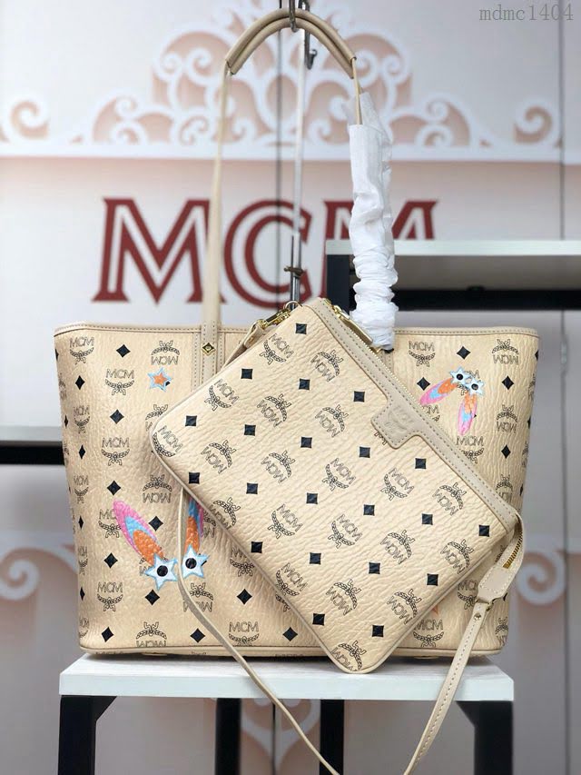 MCM女包 原單 6268 Mille子母購物袋 搭配小包 MCM女手提袋 MCM肩背包  mdmc1404