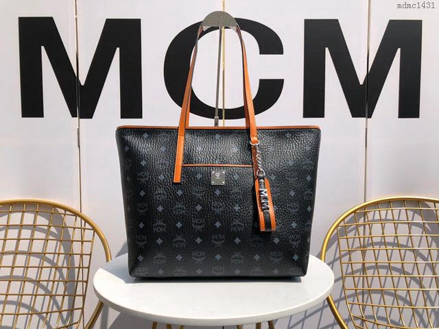 MCM女包 原單 MCM新款購物袋 Visetos印花材料 Anya購物袋 MCM單肩包  mdmc1431