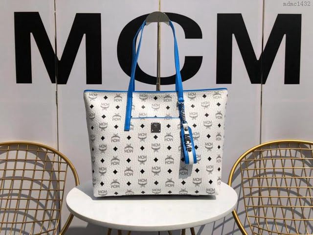 MCM女包 原單 MCM新款購物袋 Visetos印花材料 Anya購物袋 MCM單肩包  mdmc1432
