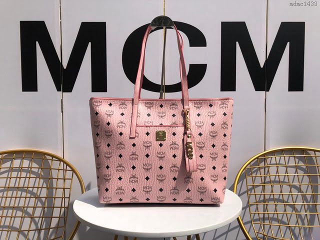 MCM女包 原單 MCM新款購物袋 Visetos印花材料 Anya購物袋 MCM單肩包  mdmc1433