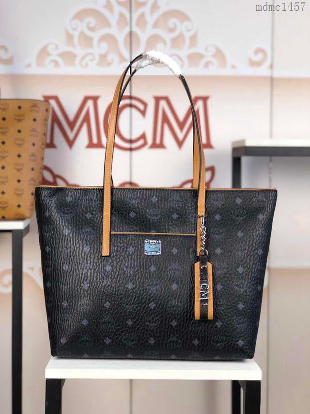 MCM女包 原單 6019 Anya購物袋 Visetos印花塗層帆布 MCM手拎包 MCM單肩女包  mdmc1457