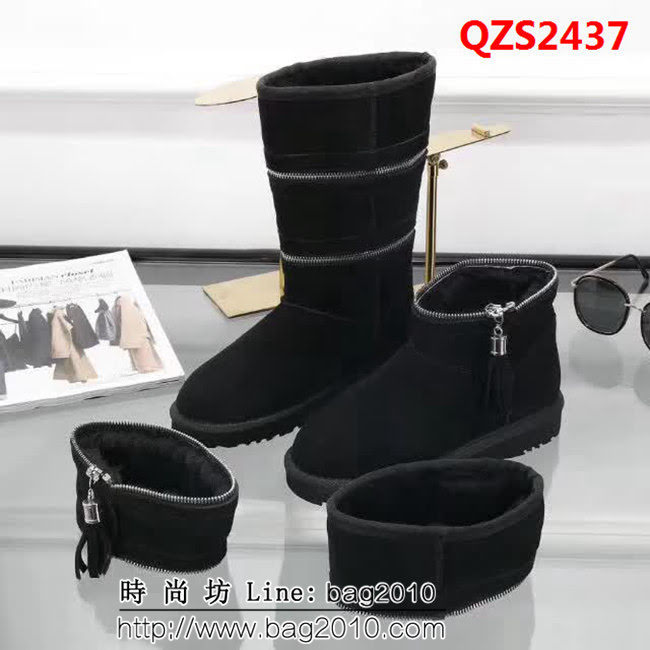 UGG 火爆款 羊毛 冬季時尚保暖 平底雪地靴  QZS2437