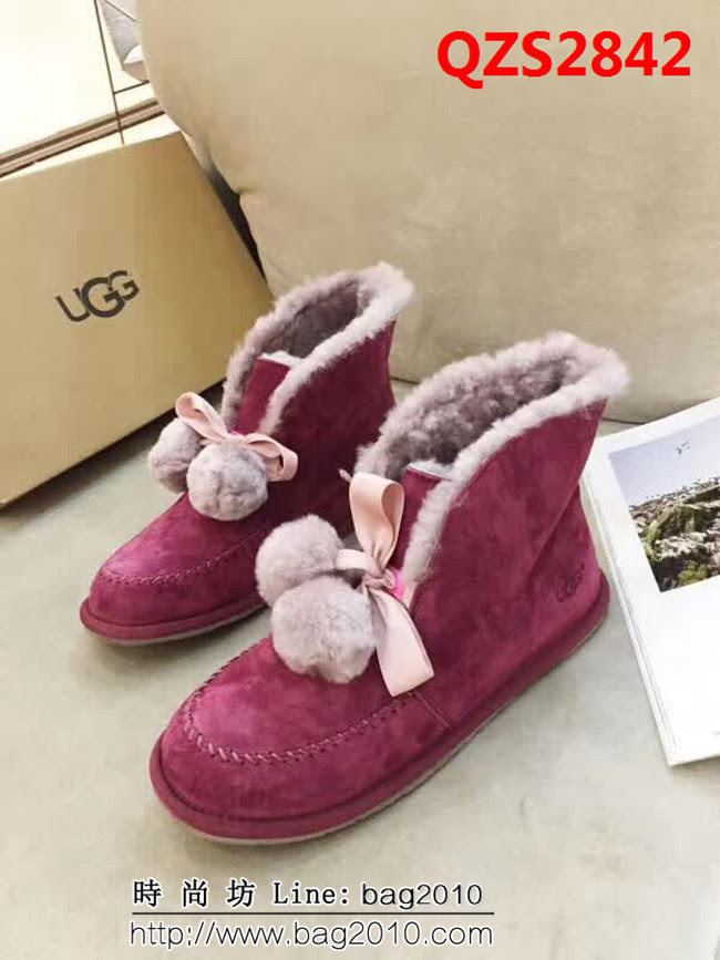 UGG 經典款 專櫃同步 1017541 墊腳全羊毛 女短靴 QZS2842