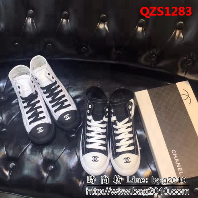 CHANEL香奈兒 高端品質 2018 法國專櫃正品 最新款 休閒鞋 QZS1283