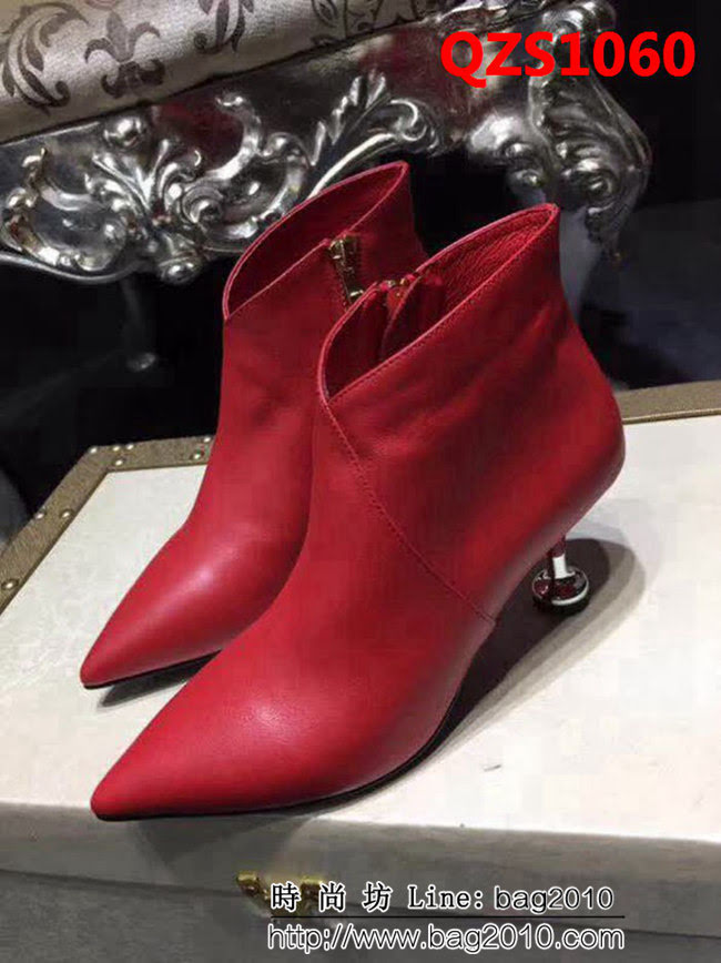 DIOR 2017新款 嗆口小辣椒同款 中跟短靴 QZS1060