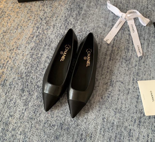 Chanel女鞋 香奈兒2020Cruise新款 小香單鞋 Chanel羊皮後空涼鞋  naq1126