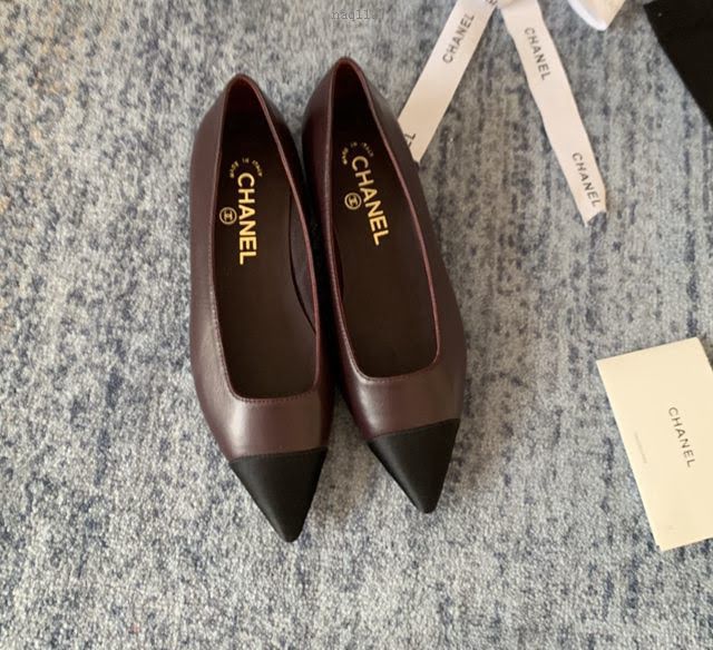 Chanel女鞋 香奈兒2020Cruise新款 小香單鞋 Chanel羊皮後空涼鞋  naq1127