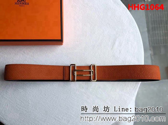 愛馬仕HERMES 專櫃款皮帶扣精鋼金屬 ermabrass 高端男士皮帶 HHG1064