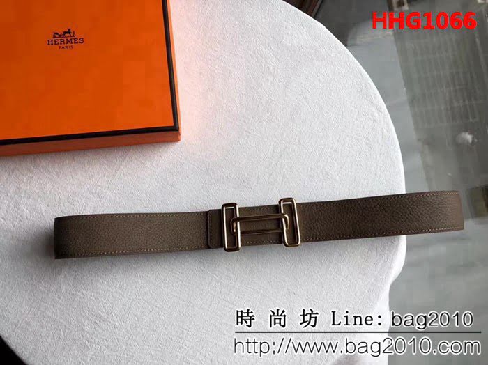 愛馬仕HERMES 專櫃款皮帶扣精鋼金屬 ermabrass 高端男士皮帶 HHG1066