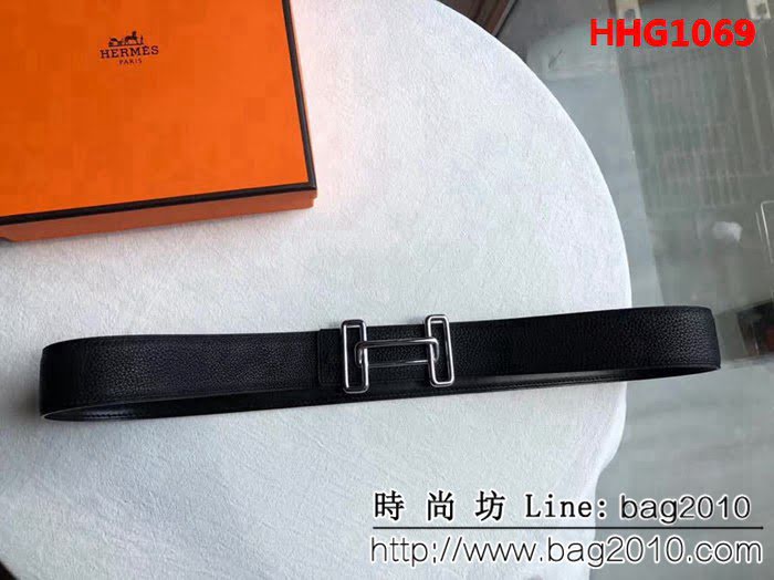 愛馬仕HERMES 專櫃款皮帶扣精鋼金屬 ermabrass 高端男士皮帶 HHG1069