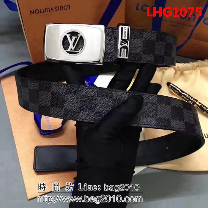 路易威登LV Louis Vuitton 原廠高端男士皮帶 LHG1075