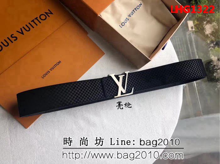 路易威登LV 原單品質入秋經典單品Made in S ain 絨面 男士皮帶 LHG1322