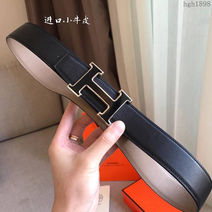 HERMES皮帶 雙面進口小牛皮 愛馬仕男腰帶  hgh1898