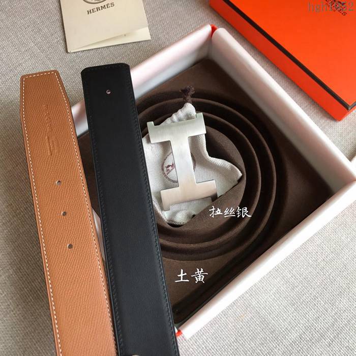 HERMES皮帶 官網同步 Hermes-CONSTANCE 2 BELT 雙面小牛皮 愛馬仕男腰帶  hgh1952