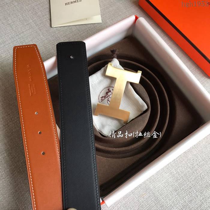 HERMES皮帶 官網同步 Hermes-CONSTANCE 2 BELT 雙面小牛皮 愛馬仕男腰帶  hgh1953