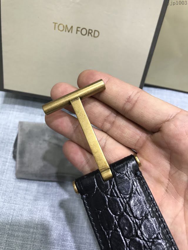 TOM FORD男士皮帶 湯姆福特高端皮帶 湯姆福特商務男士皮帶  jjp1003
