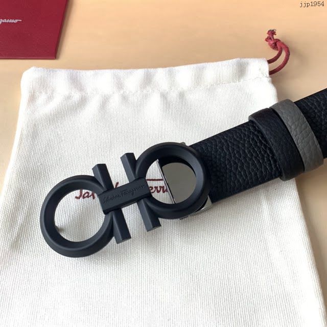菲拉格慕男士皮帶 Ferragamo精品銅扣腰帶  jjp1954