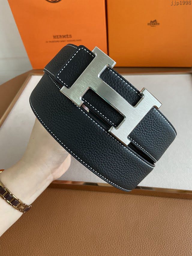 HERMES經典皮帶 愛馬仕Togo牛皮腰帶  jjp1998