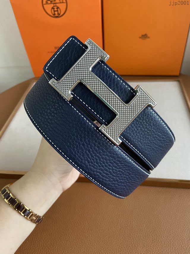 HERMES經典皮帶 愛馬仕Togo牛皮腰帶  jjp2001