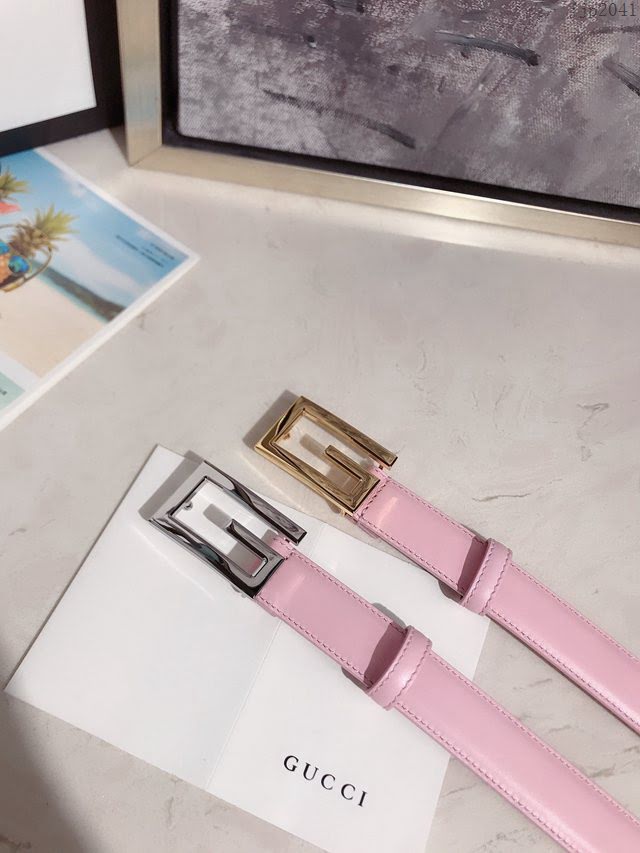 Gucci經典皮帶 古奇方扣牛皮腰帶  jjp2041
