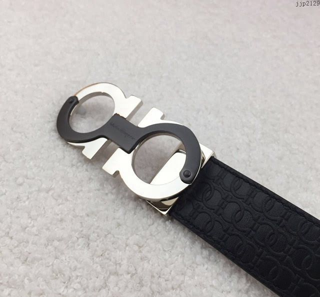 菲拉格慕男士皮帶 Ferragamo雙面牛皮腰帶  jjp2129