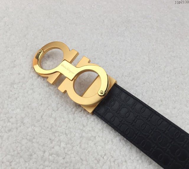 菲拉格慕男士皮帶 Ferragamo雙面牛皮腰帶  jjp2130