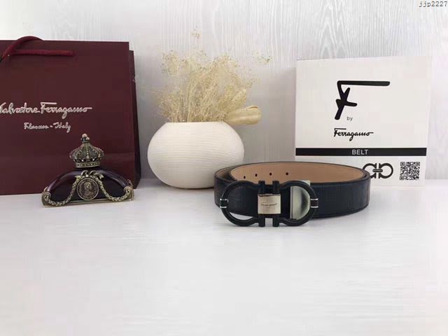 菲拉格慕男士皮帶 Ferragamo雙面牛皮爆款腰帶  jjp2227