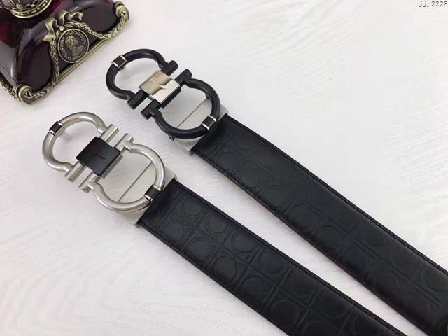 菲拉格慕男士皮帶 Ferragamo雙面牛皮爆款腰帶  jjp2228