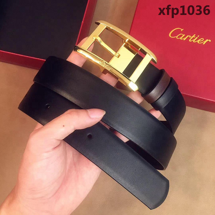 CARTIER卡地亞 2018秋冬系列 正品開模 Italy專櫃在售正品 原版皮男款皮帶  xfp1036