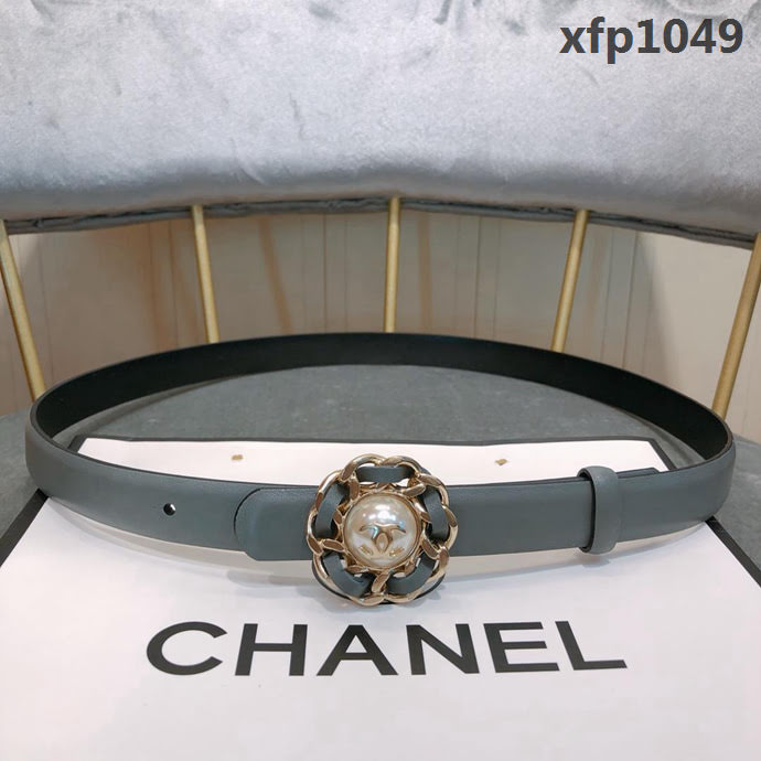 CHANEL香奈兒 18新款 20MM精品 進口光滑優雅小腰帶 CC穿皮鏈條經典銅扣 一帶兩用式腰帶  xfp1049