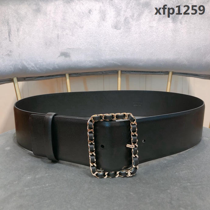 CHANEL香奈兒 19春秋新款 走秀款品時尚腰帶 腰封 鏈條編皮經典扣 牛皮軟腰封  xfp1259