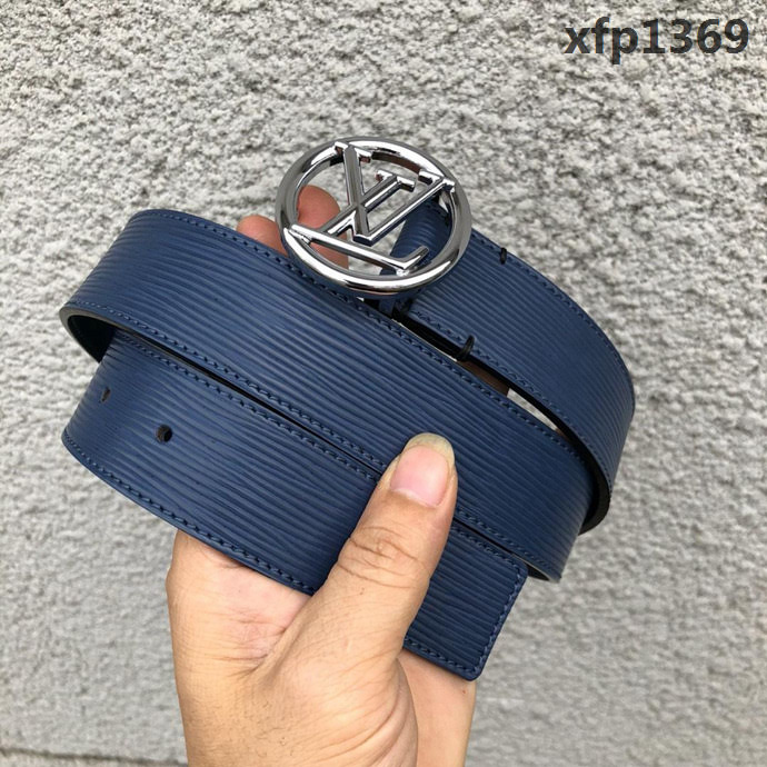 路易威登LV  M9932Q LVCIRCLE腰帶 飾有圓形LV logo 風格陽剛 時尚百搭款男士皮帶  xfp1369