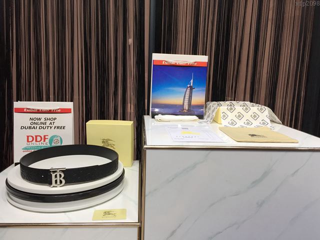 Burberry皮帶 TB經典款 巴寶莉男士皮帶  xfp2098