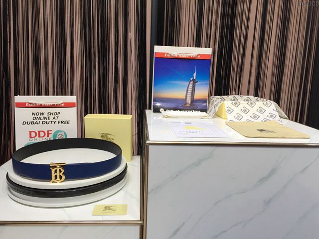 Burberry皮帶 TB經典款 巴寶莉男士皮帶  xfp2100