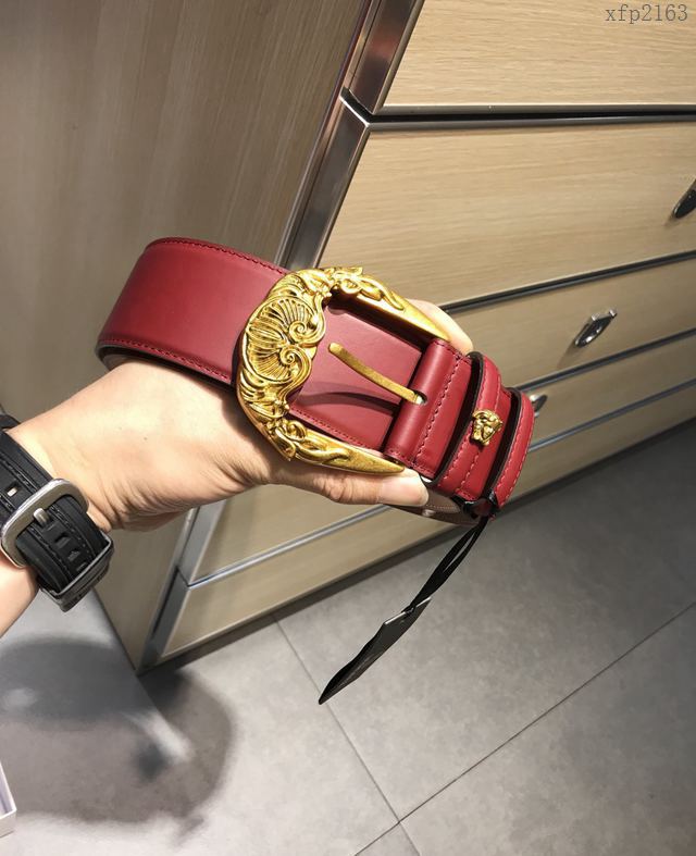LOEWE皮帶 2019專櫃同款 進口原版牛皮 羅意威男士皮帶  xfp2163