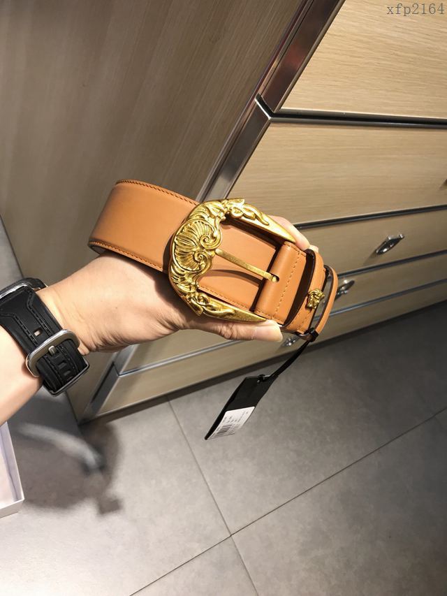 LOEWE皮帶 2019專櫃同款 進口原版牛皮 羅意威男士皮帶  xfp2164