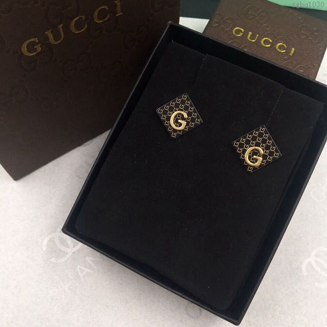 GUCCi飾品 古馳s925銀針耳環 Gucci雙G耳釘  zgbq1030