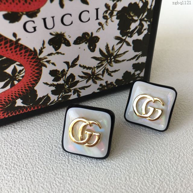 GUCCi飾品 古馳耳飾 Gucci經典方格耳釘  zgbq1121