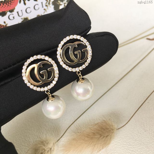 GUCCi飾品 古馳2019新款耳環 Gucci雙G耳釘  zgbq1165